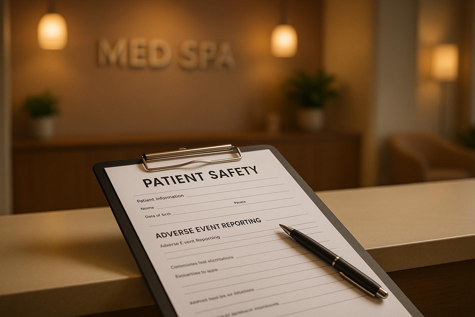 Adverse Event Reporting for Med Spas: Guide 2025